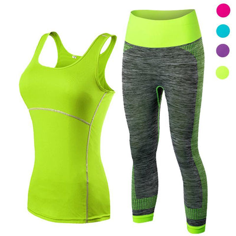 Cropped Top and Leggings Set