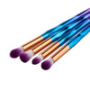Rainbow Makeup Brushes